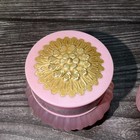 Vintage Avon Elusive Perfume Rollette   Powder Jar Set Empty
