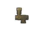 Used Spraying Systems Co  Brass 1 4    Npt Single Swivel Teejet 