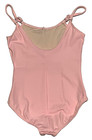 Capezio Team Camisole Leotard Bodysuit Adjust Strap Tb1420c Pink New Girl Xl