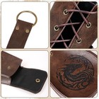 Viking Ren Faire Belt Accessoriesren Renaissance Medieval Accessories Set  Brown