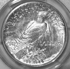 1921 Peaceful Dolar High Relief Key Date
