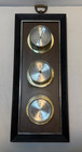 Vintage Springfield Instrument Co  Thermometer Barometer Humidity Meter 17  X 7 