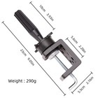 Wig Mannequin Head Stand For Table  Human Hair Mannequin Head Table Clamp Sta   
