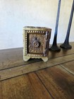 Antique Pat  1897 J    E  Stevens Treasure Safe No  45 Cast Iron Still Bank