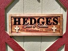 Personalized Family Last Name Sign Custom Carved Wood Plaque Wedding Gift Sl106