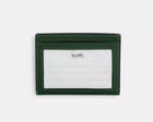 Coach Hunter Green Slim Id Card Case-leather