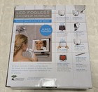 Toilettree Products Deluxe Led Fogless Shower Mirror With Squeegee