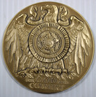 Vtg Medallic Art Co American Legion Bronze Medal School Award