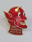 Bpoe Elks Lodge  1324 Glendive Montana Lapel Pin Red Devil