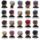 Muslim Under Scarf Cotton Inner Cap Hijab Women Headwear Cover Amira Hat Bonnet