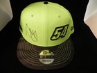 Autographed Ty Gibbs  54 Monster Energy Colors Baseball Hat Cap New Signed