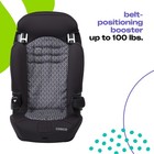 Cosco Kids Finale 2-in-1 Toddler Booster Car Seat  Fiberwave Ii  Black grey