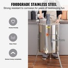 Stainless Steel Electric Honey Extractor Adjustable Stand Beekeeping Supplies