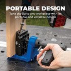 Kreg Kphj520pro Pocket-hole Jig Easy Clamping   Adjusting With Pocket-hole Screw
