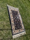 Karastan Rug  747  Indigo Tabrizz 5 9 X 9  Wool Carpet Original 700 Series 