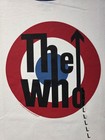 The Who Target Logo T Shirt Rock And Roll Music Classic Large Liquid Blue Tee