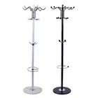 Heavy Duty Coat Rack Hat Bag Stand Tree Clothes Hanger Holder 16-hook Organizer