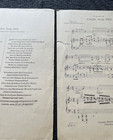 Two Songs Fritz Kreisler Cradle Song Sheet Music Rare 1915 Antique Old Refrain