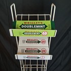 Vintage 1980s Wrigley s Chewing Gum Advertising Store Display Metal Rack