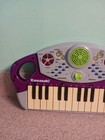 Kawasaki Music 57765 Keyboard Piano Kids Vintage 1999 Tested Purpl Sound Effects