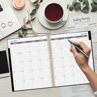 2027-2028 Monthly Planner  2 Year 9 X 11 Inches  Black