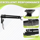 40  For Utv atv Adjustable Sleeve Hitch Tow Behind Rear Scrape Blade Attachment