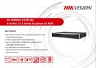 Hikvision 8ch 8mp Colorvu3 0 Cctv System Acusense3 0 Camera Red blue Light Lot