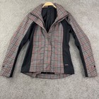 Kerrits Bits Of Plaid Small Equestrian Hooded Riding Jacket Performance Heritage