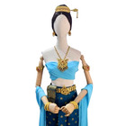 Thai Dress Nakee Chudthai Accessories Colour Light Blue Rumthai Set Naga Worship