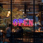 Led Open Signs For Business 30 x10  Ultra Bright Open Sign Led Usa Flag Hanging