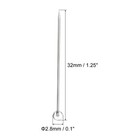 5 Set Sewing Pins  Ball Glass Head Straight Quilting Pin For Dressmaker  Clear