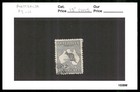 Australia  3 Used 2d Grey 1913 Kangaroo And Map First Watermark Scott 3 Vf