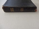 Vintage Holy Bible Black Leather Cover Revised Standard Version Thos Nelson 1952