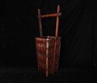Stunning  Large Japanese Ikebana Bamboo Basket   Zq63