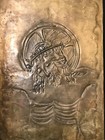 Christ Crucified Bas-relief Plaque  Art Deco