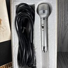 Vintage Fanon Microphone Model Mkc-51  Cable And Box  Untested - Display