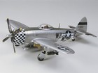 Tamiya 61090 Republic P-47d Thunderbolt Bubbletop 1 48 Scale Model Kit Open Box