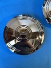  4 chevy Bowtie Chrome Steel Center Caps American Racing Smoothie Wheels 7 5   