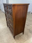 Vintage Mid Century Modern 5 Drawer Dresser By White Furniture Company
