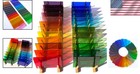 Versatile 24-color Transparent Stained Glass Variety Pack For Crafts   Decor