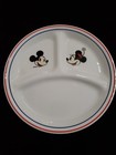  Mickey Mouse 2 Plate Corelle  Ceramic  Made In Usa 