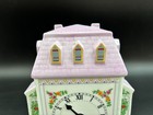 Lenox  Village   Desk Clock   6 1 2  X 5  Wide   Batteries Have Been Replaced 
