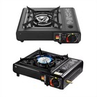 3500w Camping Stove Propane butane Windproof Fire Dual Fuel Brass Cooking Burner