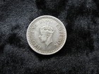 Old World Silver Coin India 1 2 Half Rupee 1943 Km552 King George Vi  179 