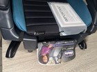 Chicco Gofit Plus Backless Booster Seat Black blue W  Cup Holder Armrests