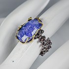 Jewellery 10 Ct  Natural Tanzanite Ring 925 Sterling Silver Size 8  r441027