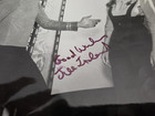 Jill Ireland Signed Star Trek Tos Leila Kalomi Charles Bronson Wife Autographed