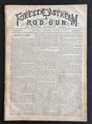 Forrest And Stream   Rod And Gun - 1878 January 3  10  17  24   31 - 5 Issues