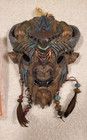 Totem Ceremonial Mask Spirit Of Abundance  Hamilton Collection  Buffalo Bison
