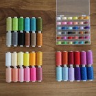 125 Pcs Sewing Thread Assortment  36 Colors 400yd Sewing Thread With Matched
